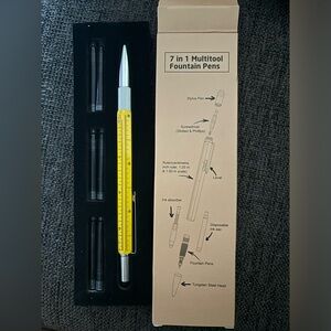 7-in-1 multitool fountain pen